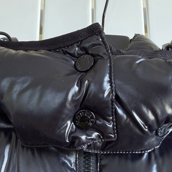 Moncler Puffer Down Long Jacket- Black - Picture 5 of 15